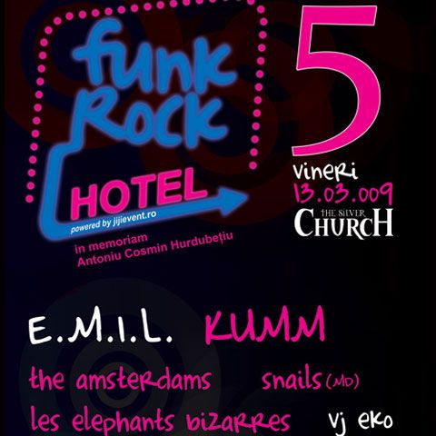 Distracţie şi trupe cool la Funk Rock Hotel