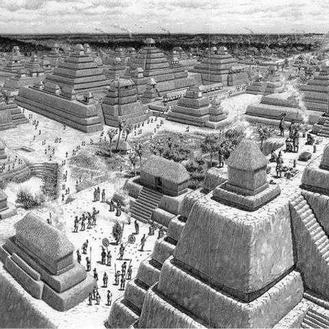 Arheologii au descoperit sculpturi Maya vechi de 2000 de ani ale unor creaturi cosmice