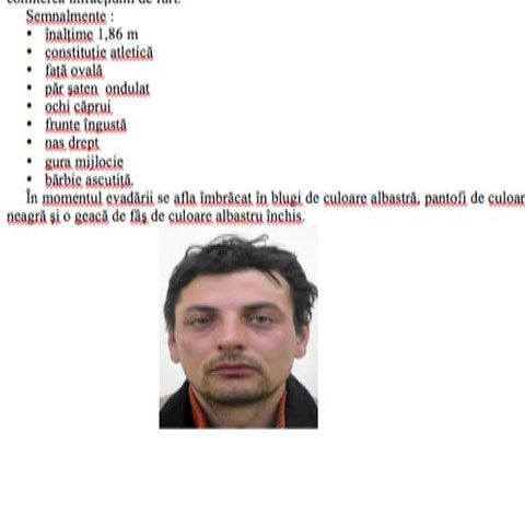 Un deţinut a evadat de la Penitenciarul Jilava