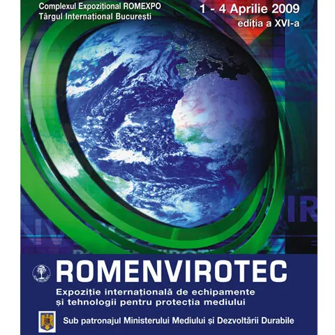 Cele mai noi tehnologii de protecţie a mediului, la expoziţia internaţională ROMENVIRONTEC