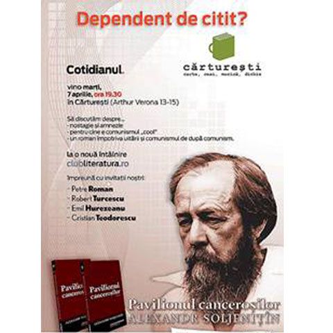 Despre boală şi comunism, la Cărtureşti