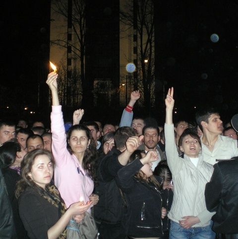 Proteste la Paris împotriva fraudei electorale din Republica Moldova