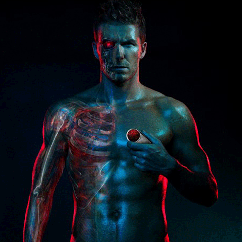 David Beckham devine Terminator, pentru o campanie publicitară