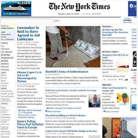 The New York Times este marele câştigător al Premiilor Pulitzer