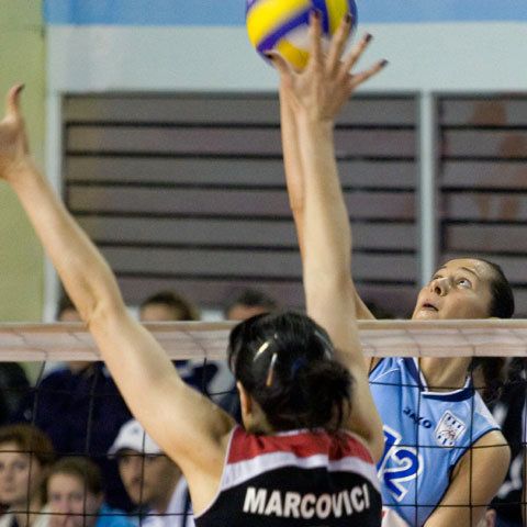 CSU Metal Galaţi, la al treilea titlu consecutiv de campioană la volei feminin