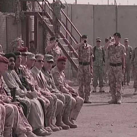 Armata britanică a marcat finalul misiunii sale în Irak 