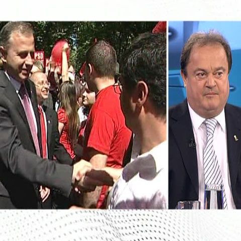 Blaga: Dacă lui Geoană nu îi convine guvernarea, poate să plece