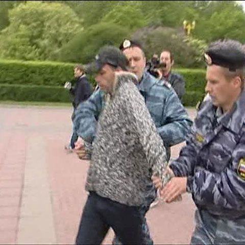 20 de tineri au fost reţinuţi la Moscova în timpul unui marş de protest al homosexualilor