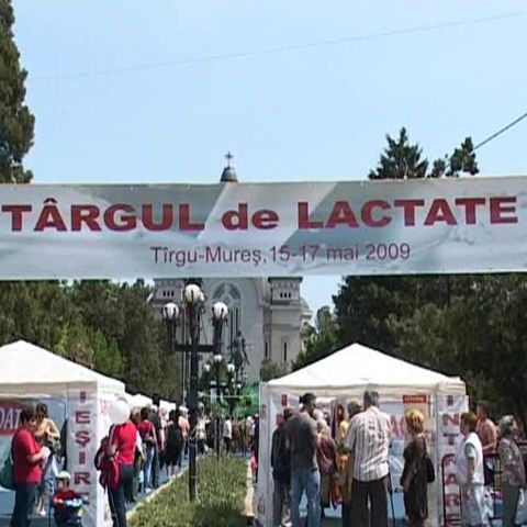 La Târgu Mureş se desfăşoară prima ediţie a Târgului de Lactate 