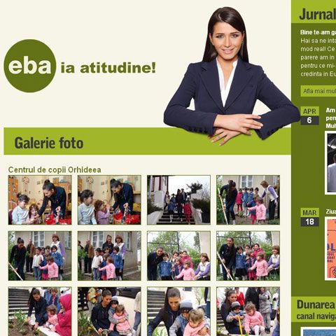 Elena Băsescu şi-a făcut un blog pentru campania electorală - VEZI GALERIE FOTO
