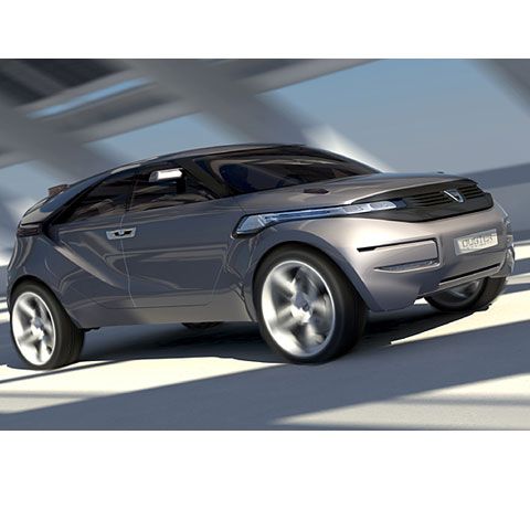 Preşedintele Băsescu a fost impresionat de Dacia Duster