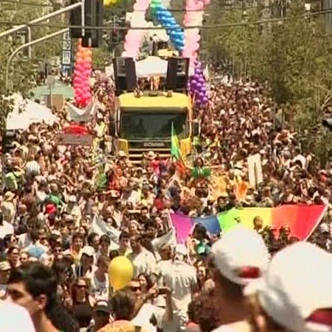Comunitatea gay a umplut străzile din Tel Aviv la parada 