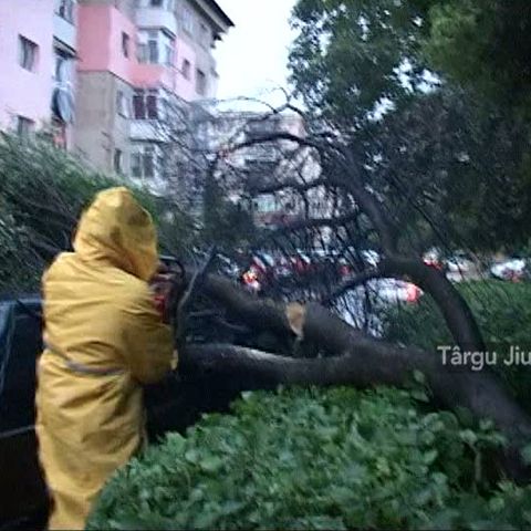 Furtunile au făcut ravagii în mai multe zone ale ţării
