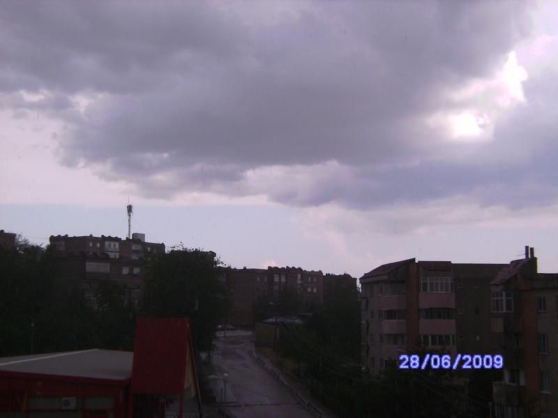 Ploaie torenţială la Cernavodă