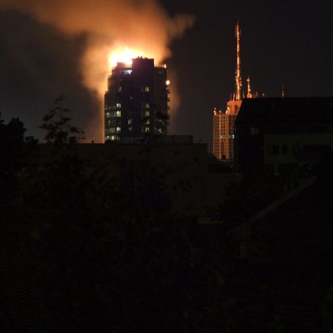 Anchetatorii au deschis dosar penal pentru distrugere în urma incendiului de la Millenium Business Center