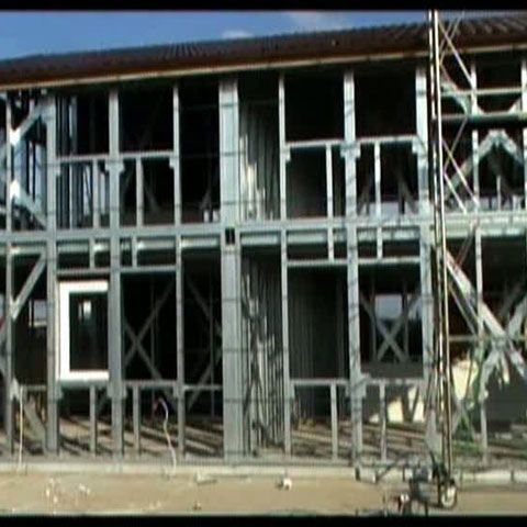 Casa cu structură metalică, un proiect ce se încadrează în proiectul "Prima Casă"