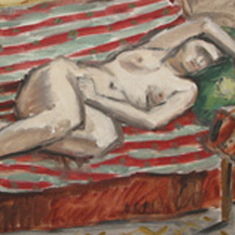Tabloul "Nud pe canapea" de Theodor Pallady s-a vândut, duminică, pentru 145.000 de lei