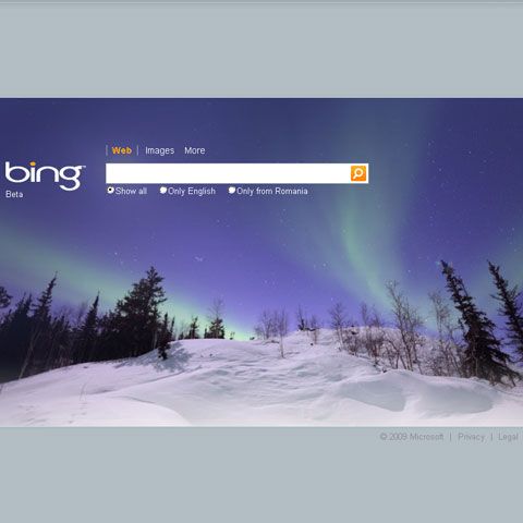 Motorul de căutare Bing a luat din cota Google în SUA