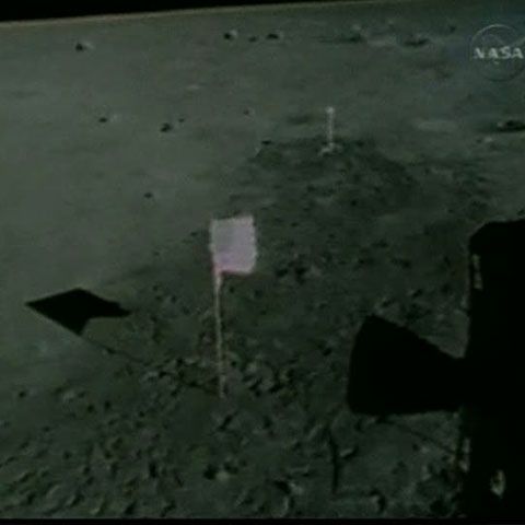 NASA a prezentat cele mai clare imagini ale primului pas al omului pe Lună. VEZI VIDEO
