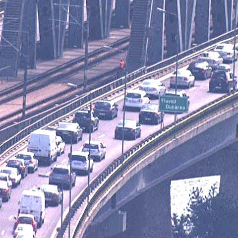 Aglomeraţie pe drumurile care leagă litoralul de Capitală