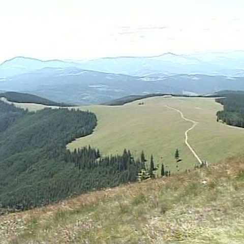 Vârful Giumalău este cel mai înalt din Bucovina