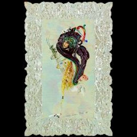Un mini-portret făcut de Dali soţiei sale Gala, expus de fundaţia care poartă numele pictorului