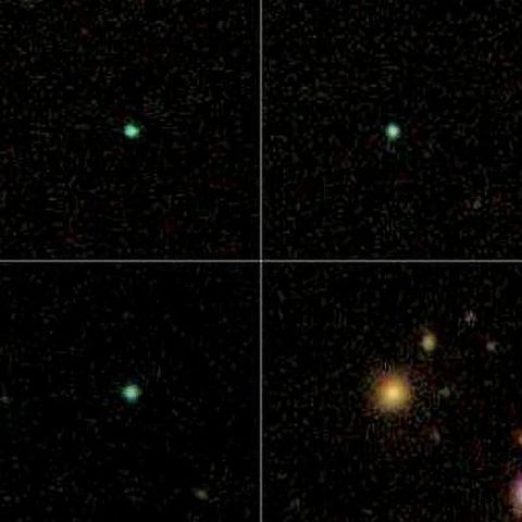 Mazăre Verde, o nouă clasă de galaxii
