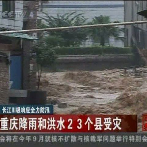 Cel puţin zece oameni au murit înecaţi în centrul şi sud-estul Chinei