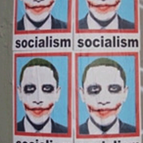 Obama, portretizat ca "Joker", în posterele care scandalizează America - FOTO