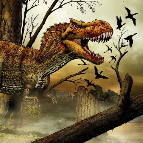 Un schelet de Tyrannosaurus rex vechi de 66 de milioane de ani a fost scos la licitaţie