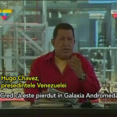 Hugo Chavez a spus că Barack Obama este pierdut în spaţiu 