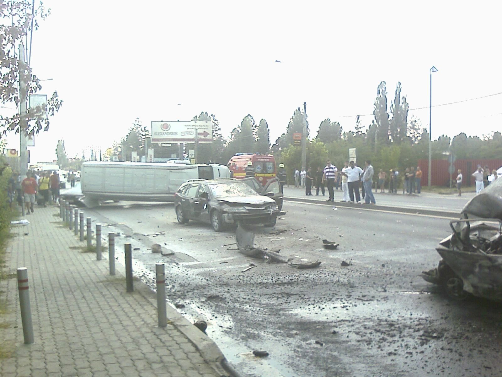 Trei persoane au murit în urma unui grav accident petrecut pe DN1, în zona oraşului Otopeni
