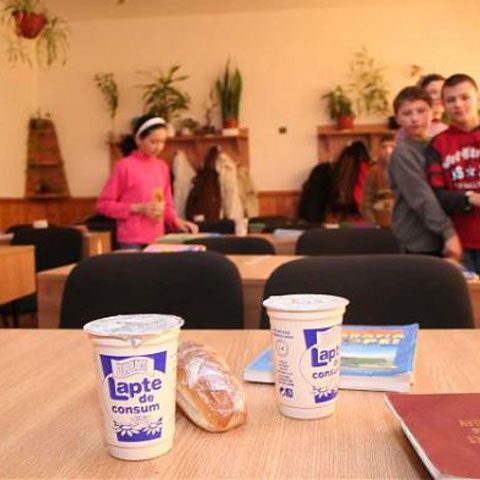 Edilii sectorului 1 anunţă continuarea programului "Cornul şi laptele" în 2009-2010