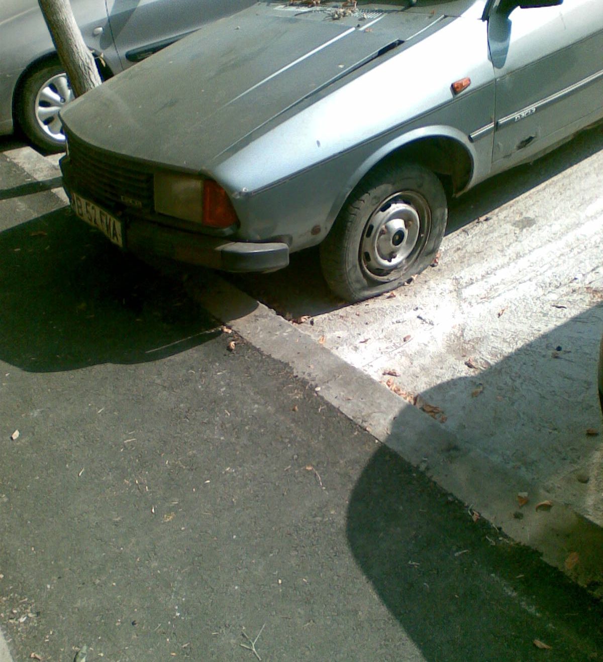 Rable pe strada Pictor Ştefan Dumitrescu, sector 4, Bucureşti
