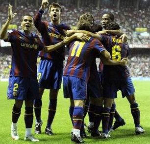 FC Barcelona a câştigat Supercupa Europei 