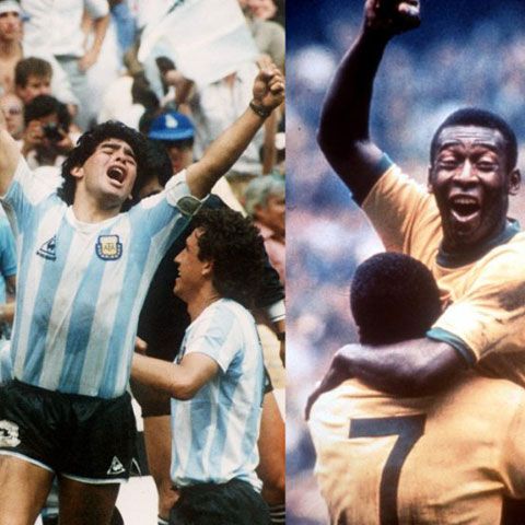 Sondaj REALITATEA.NET. Cine a fost mai bun: Pele sau Maradona?