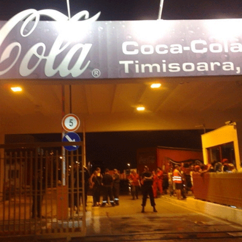 Alarmă cu bombă la sediul Coca Cola din Timişoara