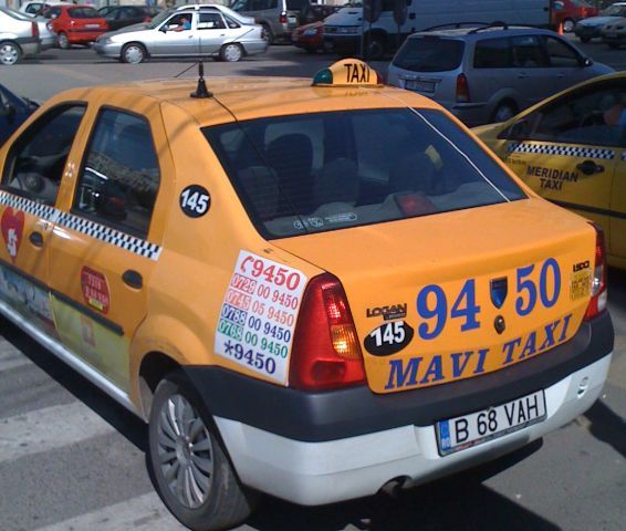 Tarifele maxime pentru taxiuri, pe Otopeni, vor fi de 3,5 lei la pornire
