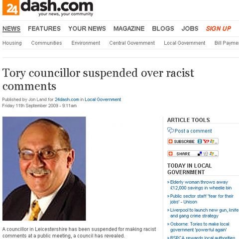 Un consilier britanic care a făcut declaraţii jignitoare la adresa românilor a fost suspendat