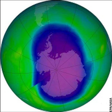 Gaura din stratul de ozon de deasupra Antarcticii a atins 25 de milioane de kilometri pătraţi
