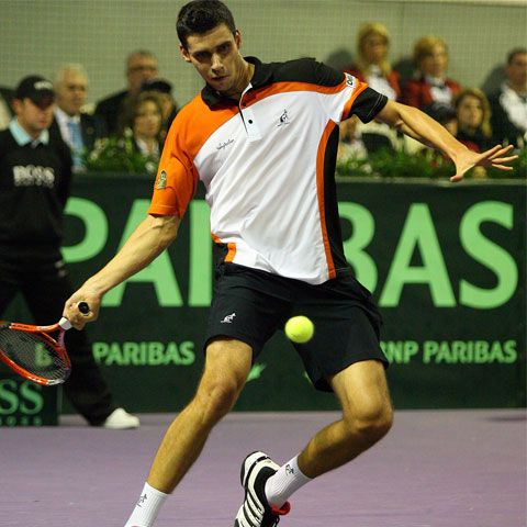 Cupa Davis: Vinciguerra-Hănescu, primul meci al întâlnirii Suedia-România