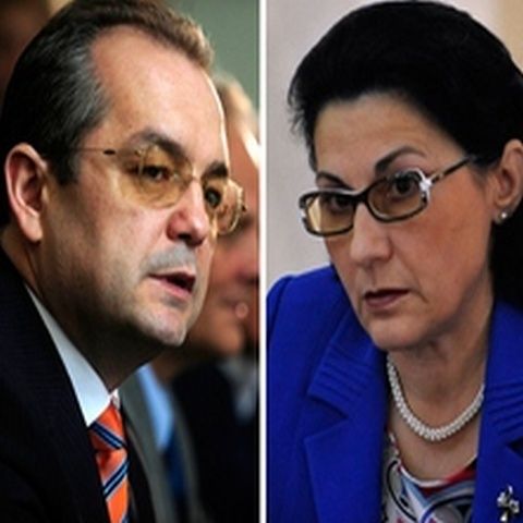 Emil Boc a preluat interimatul la Ministerul Educaţiei