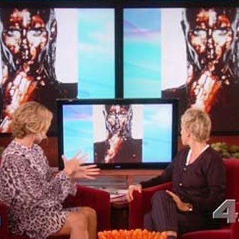 Heidi Klum, însărcinată, goală şi plină de ciocolată