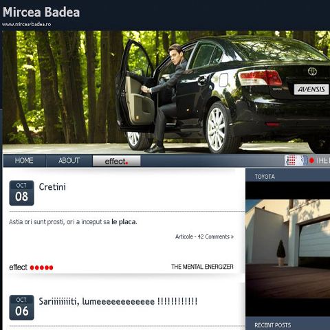 Mircea Badea se ceartă pe blog cu forumiştii REALITATEA.NET