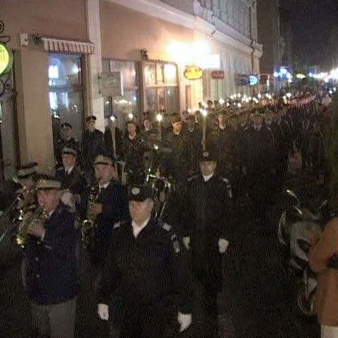 Un spectacol de lumină a cuprins Oradea, în ultima zi a Sărbătorilor Toamnei