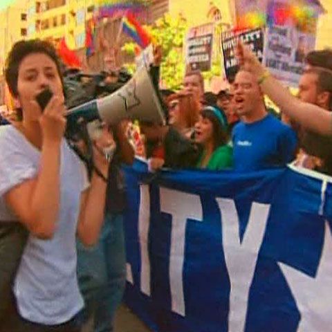 Mii de oameni au demonstrat în Washington pentru drepturile homosexualilor