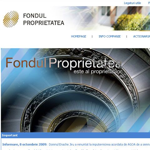 Romania`s Proprietatea Fund hikes nine-month profit to lei 655m, after selling the CEZ stakes
