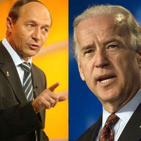 Joe Biden, vicepreşedintele SUA, se întâlneşte cu preşedintele Traian Băsescu