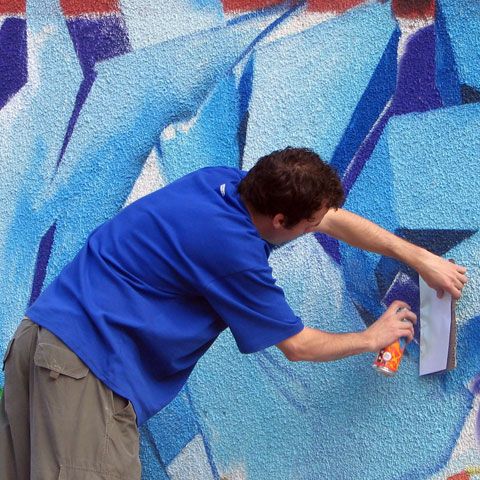 Edilii bucureştenii îi trimit pe desenatorii de graffiti în parcuri
