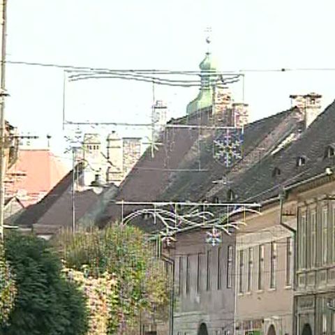 În Sibiu au început pregătirile de Crăciun, cu două luni mai devreme decât e necesar